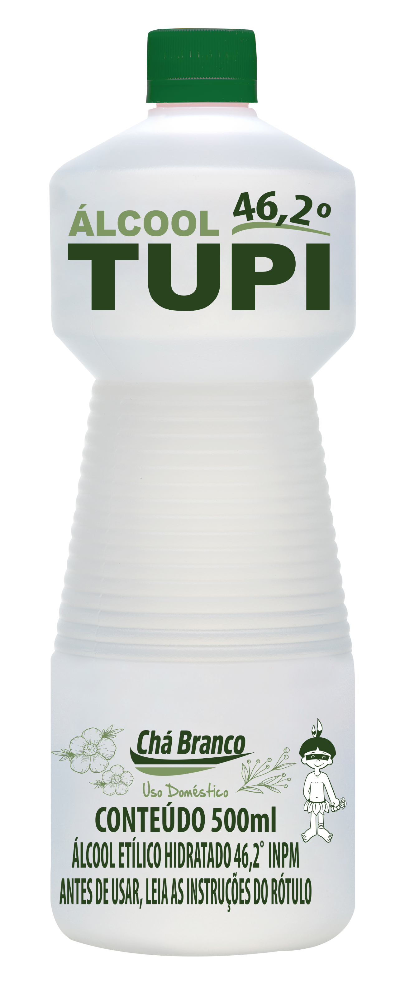 Álcool 46,2° 500ml Chá Branco