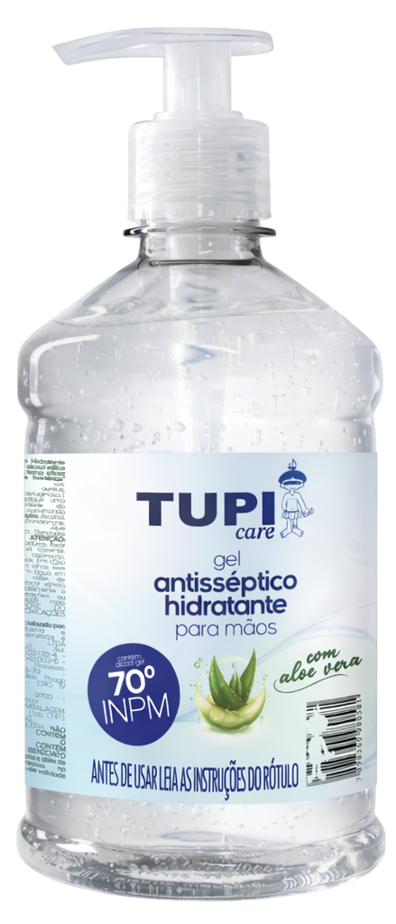 Álcool Gel Hidratante para Mãos Aloe Vera 440g